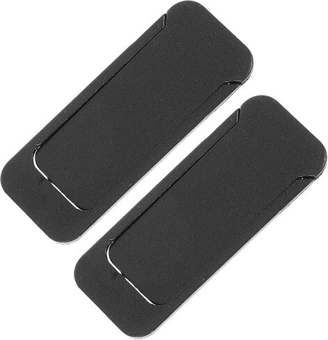 Balacoo 2pcs Ultra-Thin Laptop Camera Privacy Covers Slide, Black Abs Material with Square Shape, Protects Front Camera from Dirt and Provides Privacy Protection for Laptops in Kuwait