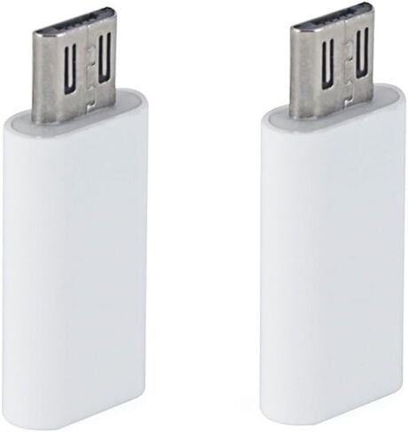 NUOBESTY Type-c Female to Micro USB Adapter 2pcs for Laptop Data Transfer in Saudi Arabia