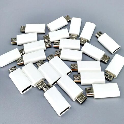 NUOBESTY Type-c Female to Micro USB Adapter 2pcs for Laptop Data Transfer in Saudi Arabia