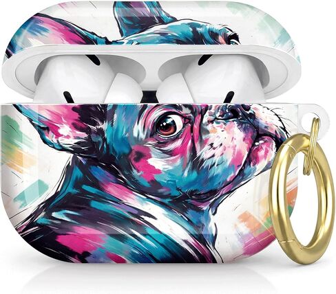 Compatible with AirPod Pro 2nd/1st Generation Case Cover with Key Chain,Full Protective Shockproof Wireless Headphone Case for Airpod Pro 2023/2022/2019(Cactus with Flowers Spines) in Saudi Arabia