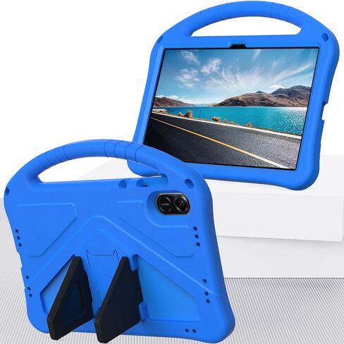 for Honor Pad X8 Pro Case 11.5inch Lightweight EVA Shock-Proof Tablet Shockproof, Handle Stand Protective with Shoulder Strap Kids(Blue) in Saudi Arabia