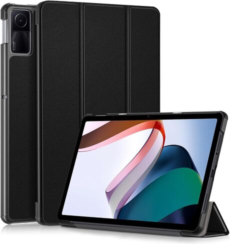 Case for Xiaomi Redmi Pad SE 11" 2023 Released Tri-Fold Smart Tablet,Ultra Slim Lightweight Stand Hard PC Back Shell Folio Cover,Auto Sleep/Wake(Dark Blue) in Saudi Arabia