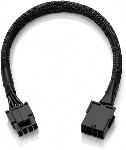 8 Pin CPU Power Adapter PCIe 8 Pin Female to CPU 8pin (4+4) Male in Saudi Arabia
