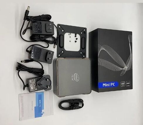 N100 CPU Mini PC Host Home Office 4K Gaming Micro Portable Computer with Triple Screen Output (N100 16G-256G US Standard) in Saudi Arabia