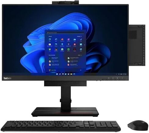 Lenovo ThinkCentre M90q Gen 3 Tiny Desktop Computer, Intel Core i5-12500 3.0GHz, 16GB RAM, 256GB SSD, Windows 11 Pro, Black (Renewed) in Saudi Arabia