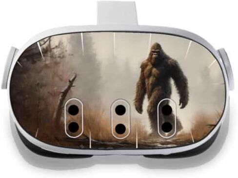 Speed Demon Skin Decal Compatible with Meta Quest 3 - Bigfoot - Virtual Reality Vinyl Wrap in Saudi Arabia