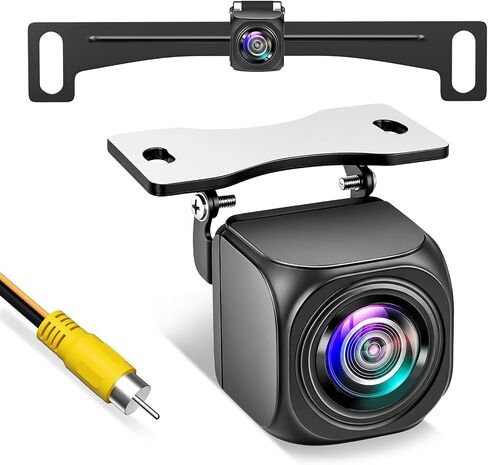 AHD1080P Backup Camera for Cars, CCD Sensor (Outperforms CMOS),Black in Saudi Arabia