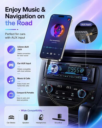 Coiled USB C to 3.5mm Aux Cable for iPhone 18 Pro Max/18 Pro/17e 17 6FT Ox Audio Cord for Car in Kuwait