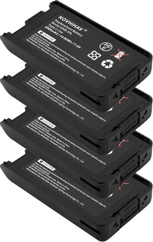 KNB57L Battery Upgraded to 2000mAh Large Capacity Compatible with NX-3200 NX-3300 NX-3400 NX-220 NX-320 TK-2140 TK-2160 TK-2168 TK-2170 TK-2360 TK-3140 TK-3160 TK-3170 TK-3173 TK-3360 4 Pack in Saudi Arabia