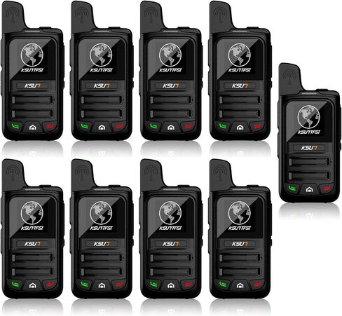 Global Lifetime Free Rapid Walkie Talkies Unlimited Range Nationwide PTT 4G LTE PoC Long Range Two Way Radios Long Distance 5000 Miles Professional for Family,Outdoor,Logistics (2 Pack with SIM) in Saudi Arabia