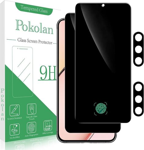 Pokolan 3 Pack Privacy Screen Protector for Samsung Galaxy A15 5G / 4G in Saudi Arabia