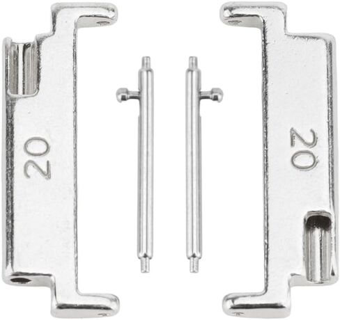 20 To 22mm Watch Band Connector Professional Precision Metal Watch Band Adapter Compatible Replacement Accessories in Saudi Arabia