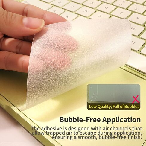 Frosted Transparent Vinyl Skin for 2026 MacBook Neo 13" A3404 in Saudi Arabia