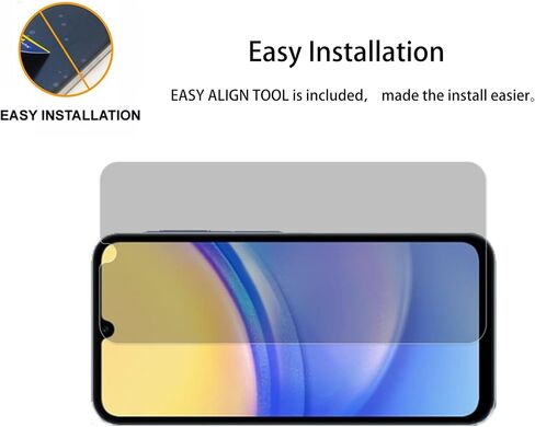 3Pack Privacy Screen Protector For Samsung Galaxy A15 5G Anti Spy Private Tempered Glass Film in Saudi Arabia