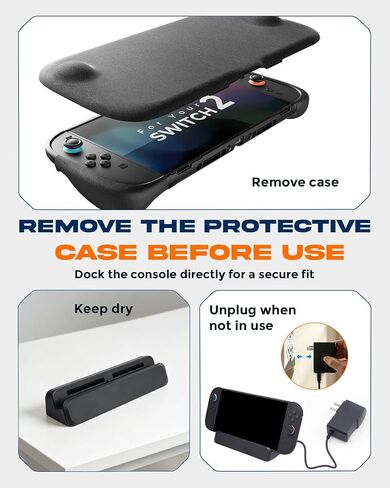 Portable Docking Station for Switch 2, HDMI TV Dock with PD Charging Port in Saudi Arabia