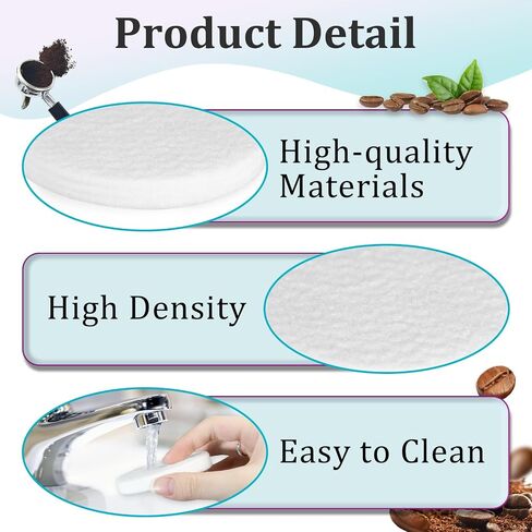 20 Pcs Cold Brew System Felt Filters Compatible With Toddy in Saudi Arabia