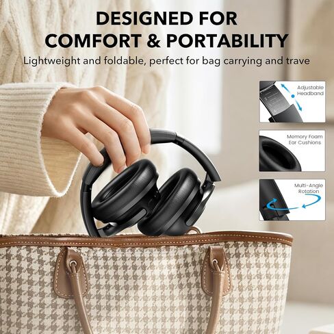 1Mii Active Noise Cancelling Headphones for Gaming & Airplane Travel in Saudi Arabia