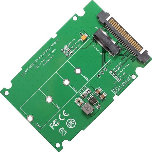 IO Crest M.2 PCIe I/F NVMe SSD to U.2 2.5-Inch SSD Adapter with Cable 2.5" SI-ADA40123 in Saudi Arabia