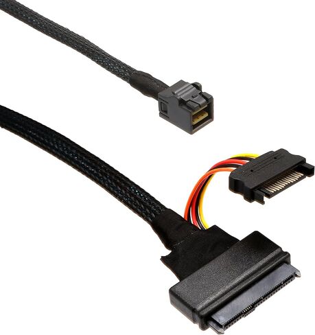 IO Crest M.2 PCIe I/F NVMe SSD to U.2 2.5-Inch SSD Adapter with Cable 2.5" SI-ADA40123 in Saudi Arabia