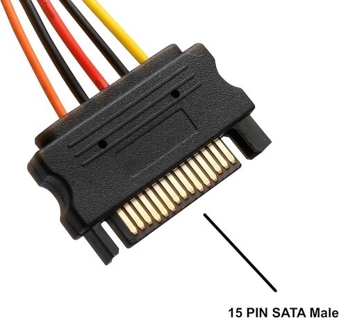 IO Crest M.2 PCIe I/F NVMe SSD to U.2 2.5-Inch SSD Adapter with Cable 2.5" SI-ADA40123 in Saudi Arabia