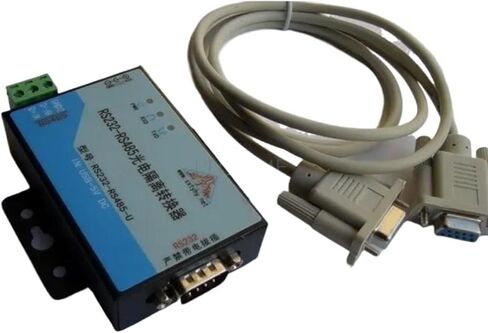 RS232 to RS485 Interface Data Converter Optical Isolation USB DC5V Power Supply with USB Powr Cord and RS232 Cable in Kuwait
