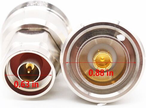 7/16 DIN Connector L29 Female to N Male Coaxial Adapter in Saudi Arabia