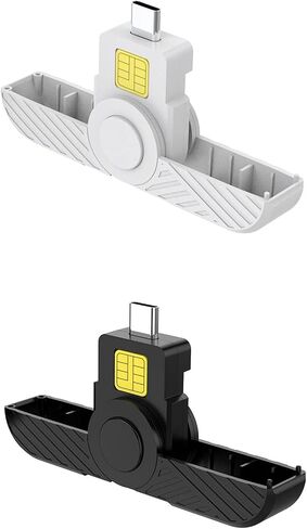 Type-C Usb Smart Card Reader Memory ID-Bank Electronic Cloner Connector Adapter Foldable Common Access Connector Adapter Ic-cards For Smart-lock Sticker Door Lock Reader Writer Deadbolt-card Reader in Saudi Arabia
