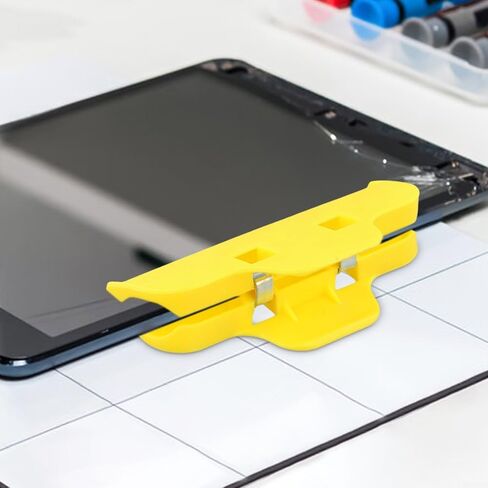 4 قطع من أدوات إصلاح شاشة LCD، طقم تثبيت مشبك تثبيت لهاتف iPhone Tablet لعرض تجميع الهاتف الذكي (أصفر) in Kuwait