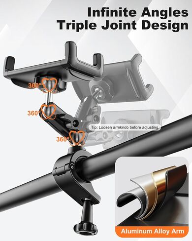 Charchendo Anti-Rust Metal Marine Boat Grab Rail Tablet Mount in Saudi Arabia