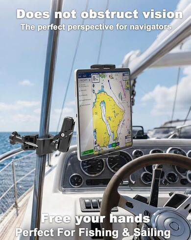 Charchendo Anti-Rust Metal Marine Boat Grab Rail Tablet Mount in Saudi Arabia