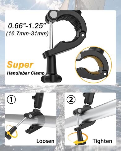 Charchendo Anti-Rust Metal Marine Boat Grab Rail Tablet Mount in Saudi Arabia