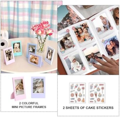 Mini 13 Clear Case for Fujifilm Instax Mini 13 Camera, Clear Pink in Saudi Arabia