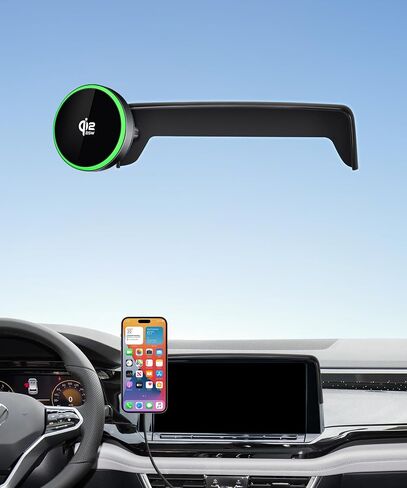 Qi2.2 25W Wireless Charger Car Phone Mount for Volkswagen Atlas 2024-2026 in Saudi Arabia