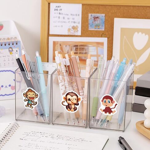 500Pcs Cartoon Monkey Vinyl Stickers Roll in Saudi Arabia