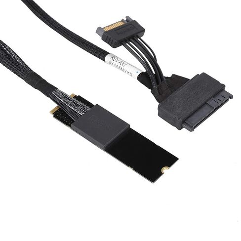U.2 to M.2 Cable SF-8639 HighSpeed Adapter for NVMe SSDs in Desktop Workstations 50cm in Saudi Arabia