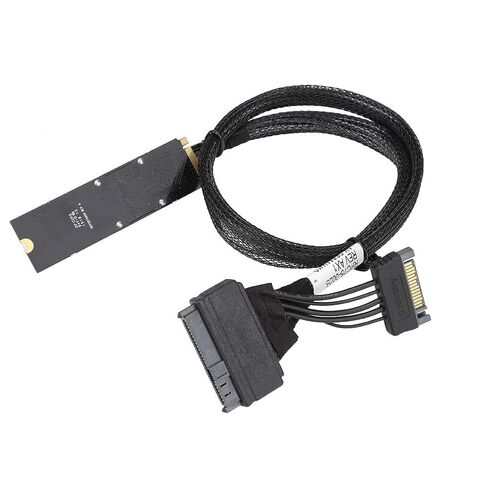 U.2 to M.2 Cable SF-8639 HighSpeed Adapter for NVMe SSDs in Desktop Workstations 50cm in Saudi Arabia