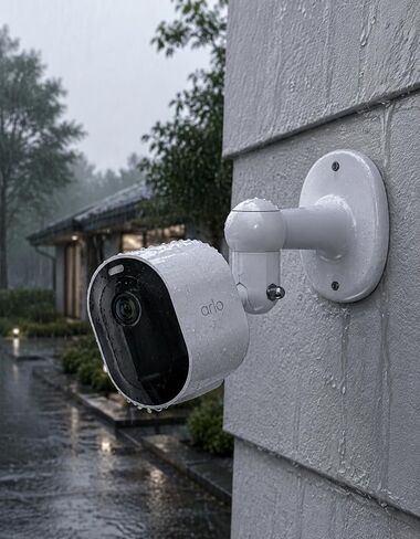 2 Pack Adjustable Security Camera Wall Mount for Arlo Pro, Arlo Pro 2/3/4, Arlo Ultra & Essential Spotlight Camera, 360° Adjustable Indoor Outdoor Mount Bracket (Camera Not Included) in Saudi Arabia