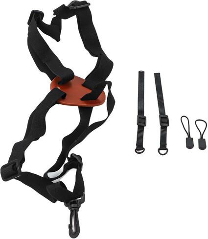 Outdoor Binocular and Camera Strap with Adjustable Elastic Cowhide Design for Hunting and Sports for Compatible with Rangefinders in Saudi Arabia