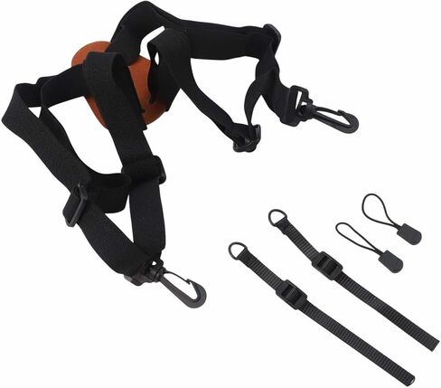 Outdoor Binocular and Camera Strap with Adjustable Elastic Cowhide Design for Hunting and Sports for Compatible with Rangefinders in Saudi Arabia