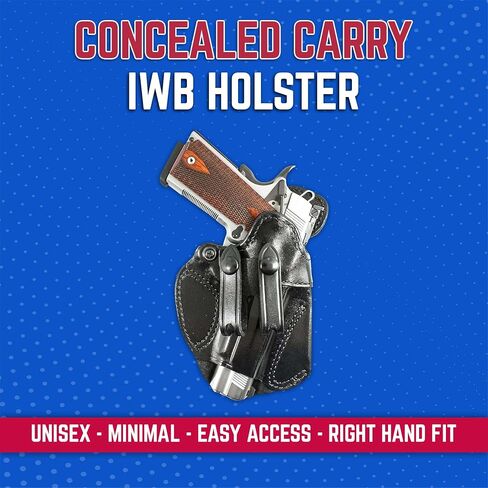 Desantis Cozy Partner IWB Gun Holster - Right Hand Draw, Black in Saudi Arabia