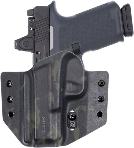 Tulster OWB Contour Kydex Holster in Left Hand fits: Ruger RXM | Optic Compatible Outside The Waistband Concealed Carry in Saudi Arabia