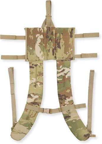 M MCGUIRE GEAR MOLLE II Shoulder Straps — OCP (Multicam), USA Made, Fits Large Rucksack in Saudi Arabia