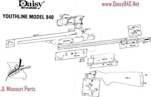 JL Missouri Parts & Misc. Grizzly Daisy Youthline 840 850 717 747 777 Foam Oil Wiper Piston Head Oiler BB Gun Air Rifle Part in Kuwait