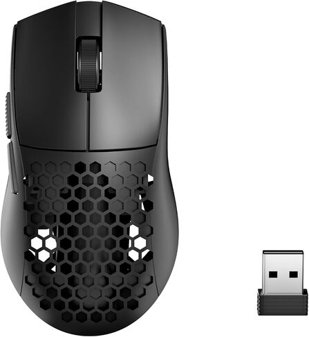 Redragon M725 Honeycomb Shell Gaming Mouse Wireless Lightweight 49g -White in Kuwait