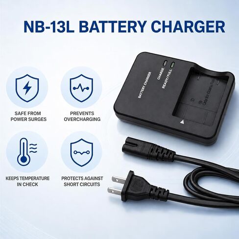 NB-13L Camera Battery Charger,CB-2LH CB-2LHT Battery Charger USB Power Cord in Saudi Arabia