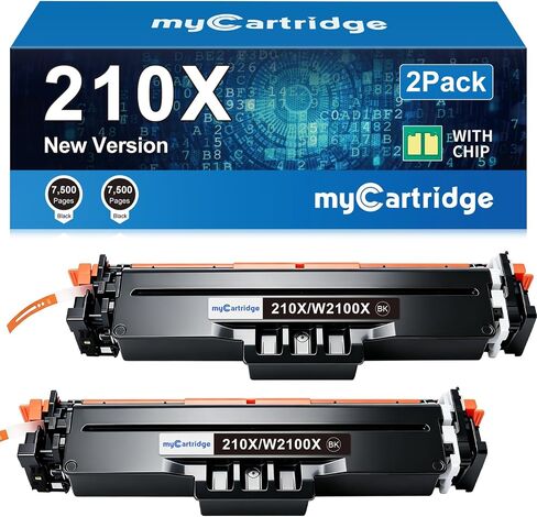 210X Black Toner Cartridges 2 Pack for HP 210X 210A MFP 4301fdw 4301fdn in Saudi Arabia