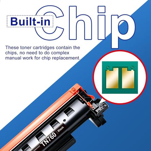 TN760 TN730 Black Toner Cartridge Replacement for Brother 4 Pack in Saudi Arabia