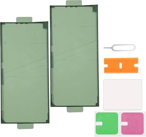 2-Pack Pre-Cut Back Cover Sticker Tape for Galaxy S24 Ultra, Double-Sided Tape, with Tools in Saudi Arabia