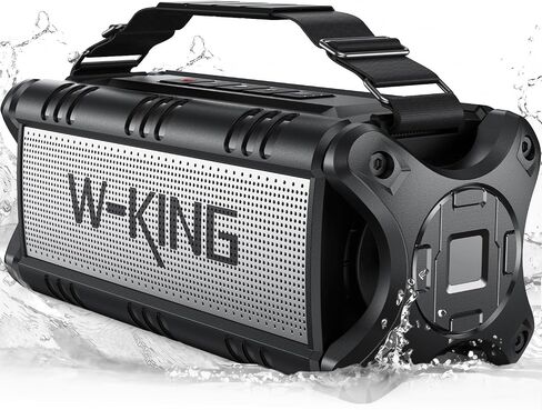 W-KING Bluetooth Speaker, 90W Max Loud IPX7 Waterproof Portable Speaker in Saudi Arabia