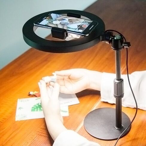 Desktop LED Fill Light Jewelry Live Broadcast Indoor Shooting Still Life Lighting in Saudi Arabia